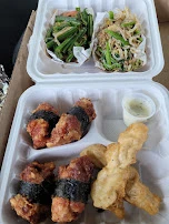Warabe Beansprouts Ono Tempura with Tartar Sauce Nori Chicken